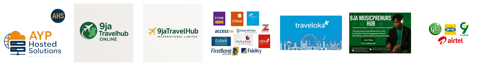 Implementing partners strip